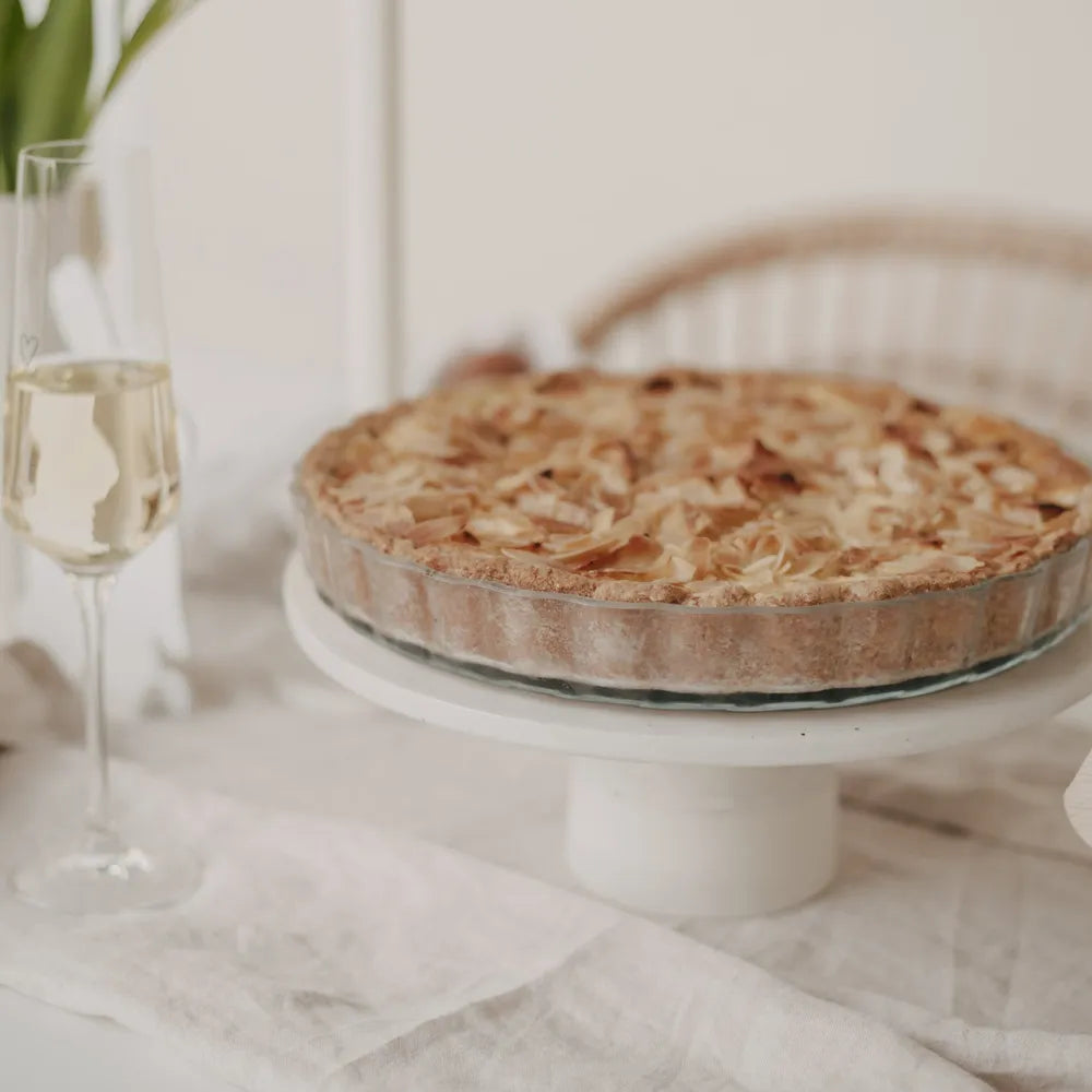 Eulenschnitt - Tarteform groß Herz Glas