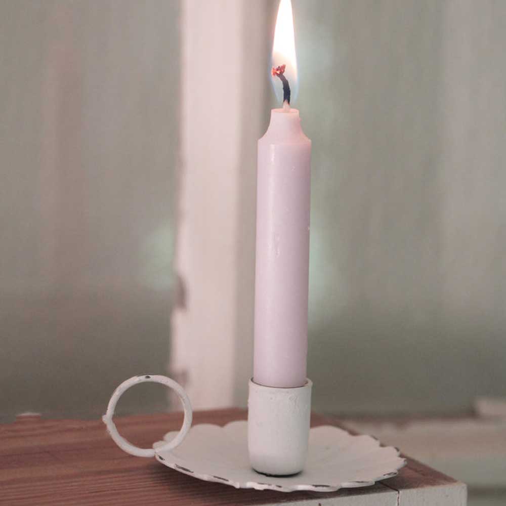 VL Home - Kerzenhalter Blumenform mit Griff