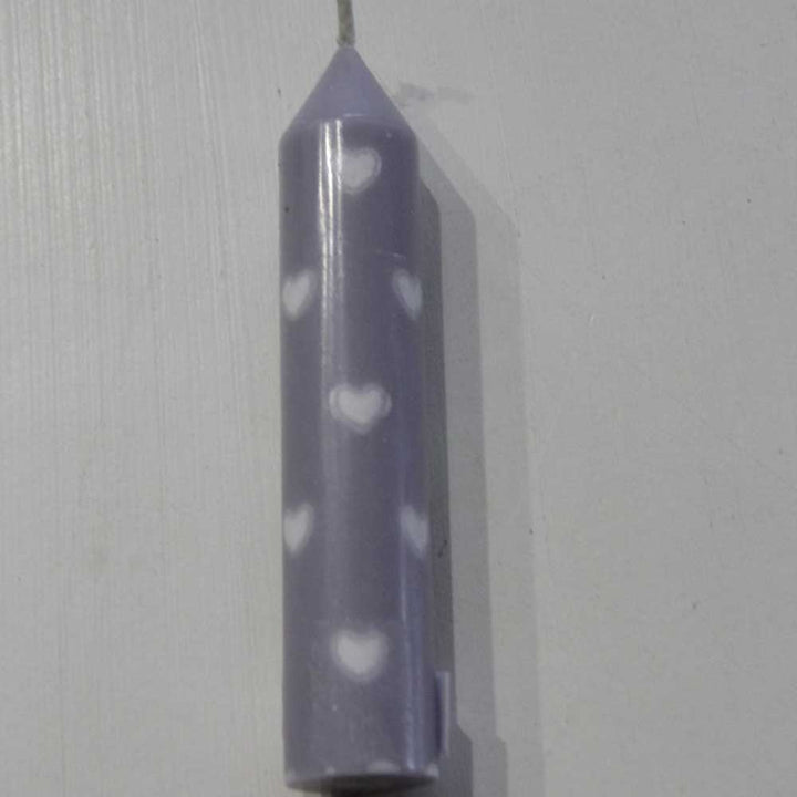 VL Home - Stabkerze mit Herzen 11 cm
