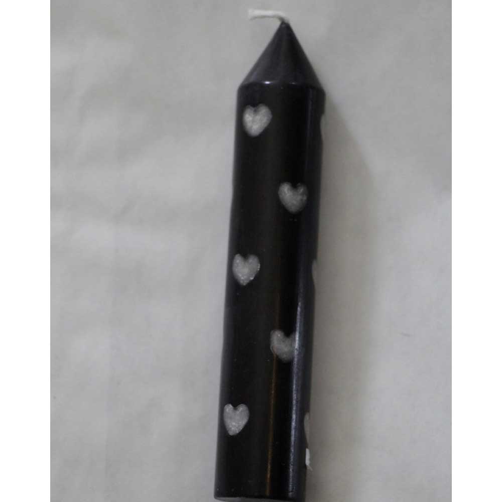 VL Home - Stabkerze mit Herzen 11 cm