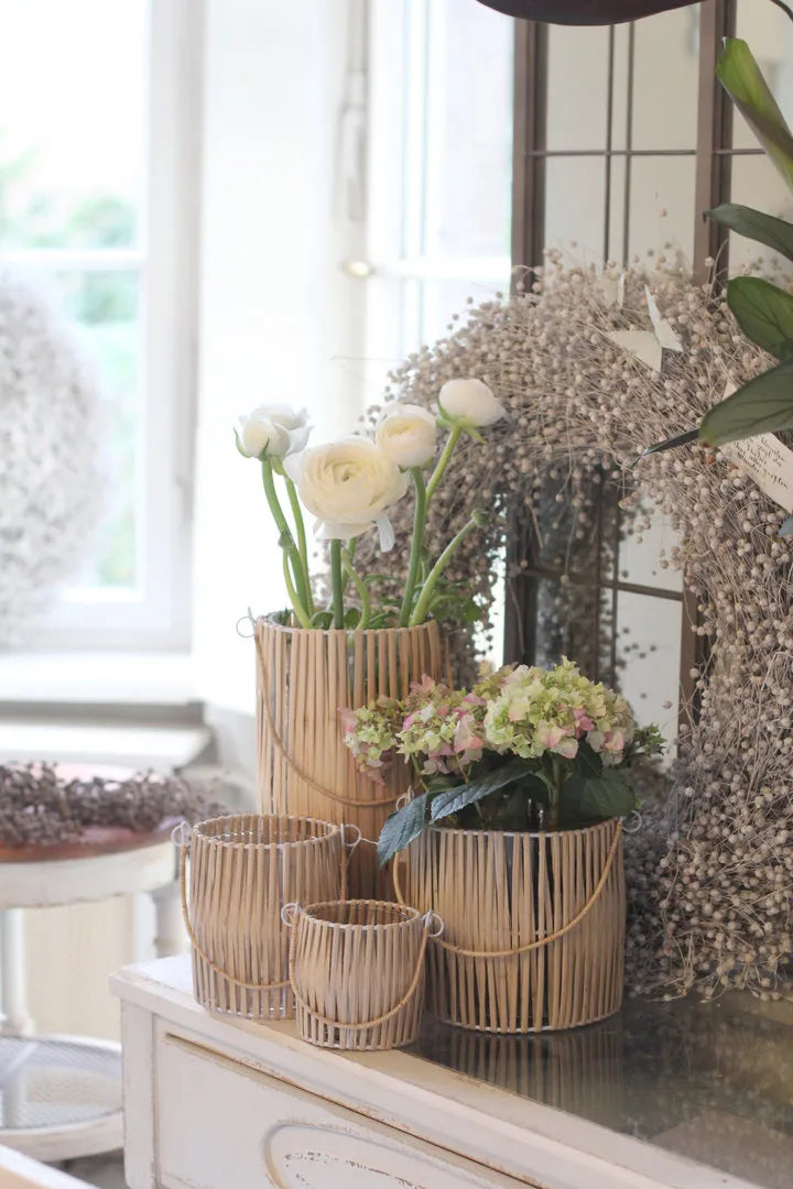 VL Home - Vase/Teelicht umwickelt
