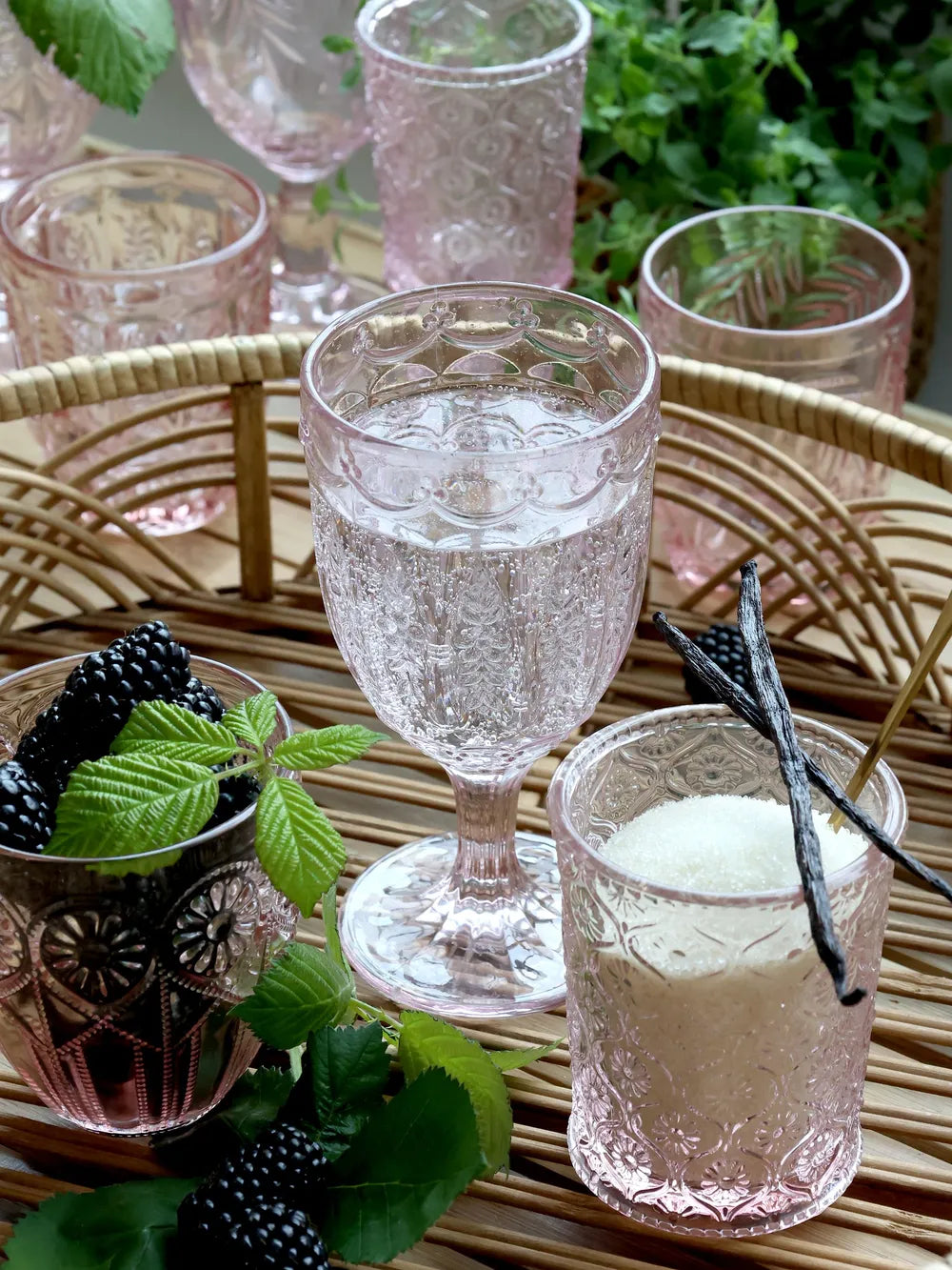 Chic Antique - Gläser assortierte Farben