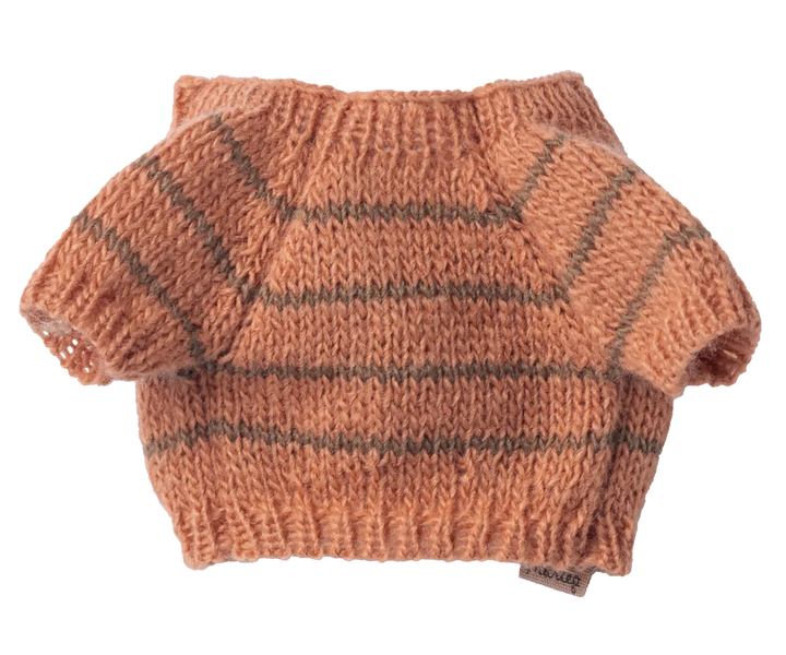 Maileg - Welpen Strickpullover Koralle Zubehör Klein