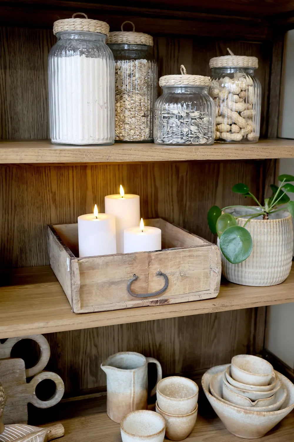 Chic Antique - Grimaud Ziegelform Holz Natur