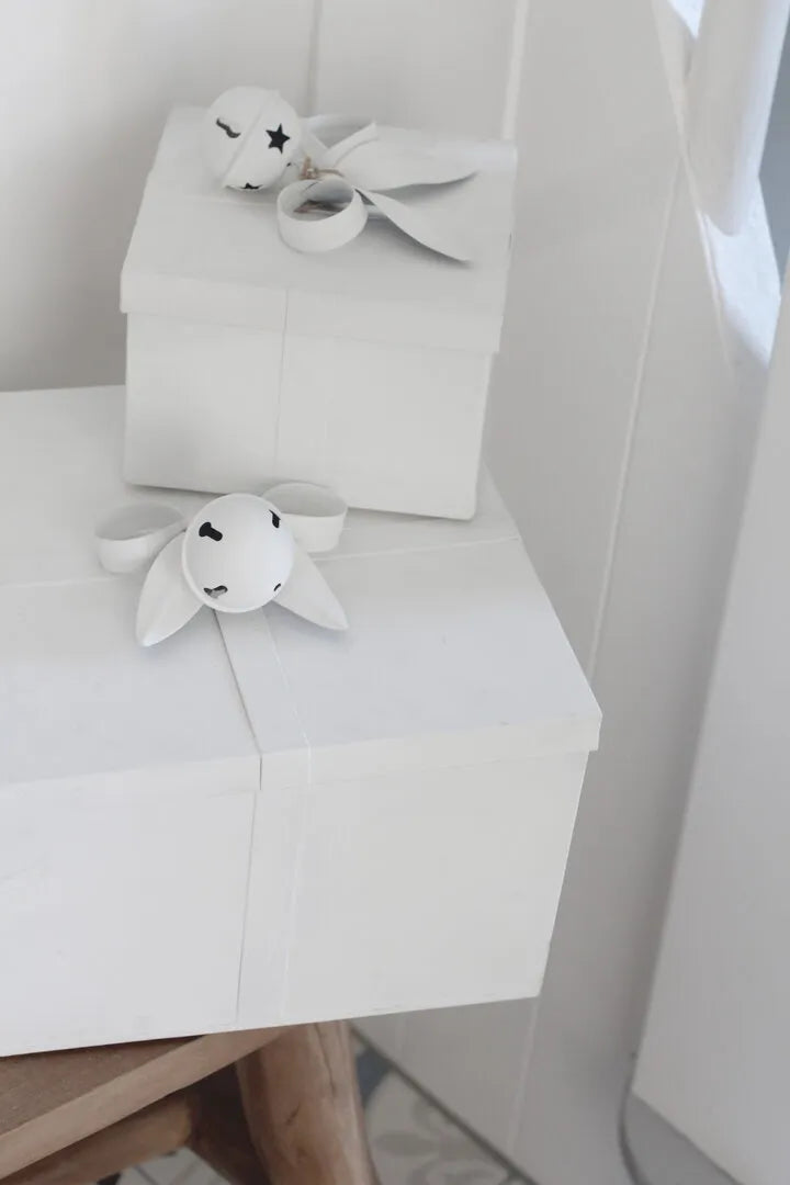 VL Home - Kisten aus Zink mit Schleifen 3er Set