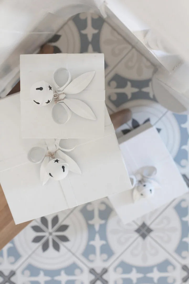 VL Home - Kisten aus Zink mit Schleifen 3er Set