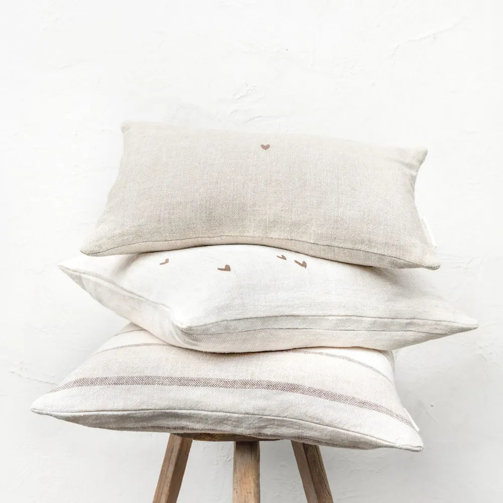 Bastion Collections Kissen Dark Naturel / Braun