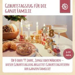 Bieco Spielwaren Kindergeburtstag Geburtstagszug