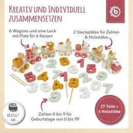 Bieco Spielwaren Kindergeburtstag Geburtstagszug