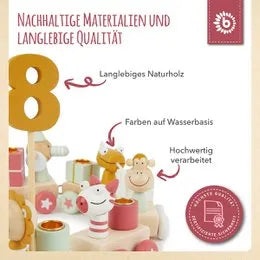 Bieco Spielwaren Kindergeburtstag Geburtstagszug