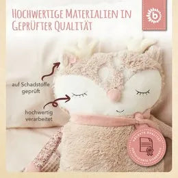 Bieco Spielwaren Kuschelkissen Reh Ella