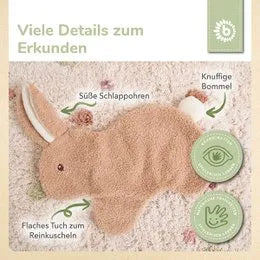 Bieco Spielwaren Schmusetuch Hase Fine