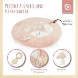 Bieco Spielwaren Krabbeldecke Plüsch Reh Ella 70 cm