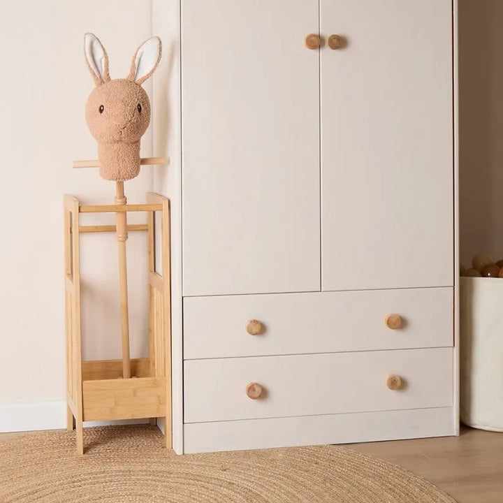Bieco Steckentiere mit Holzrädern – Ginger, Fine &amp; Mika — Hase Fine