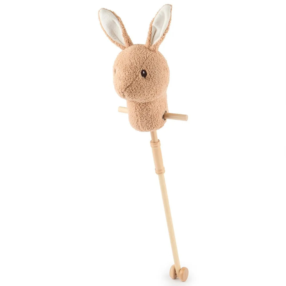 Bieco Steckentiere mit Holzrädern – Ginger, Fine &amp; Mika — Hase Fine