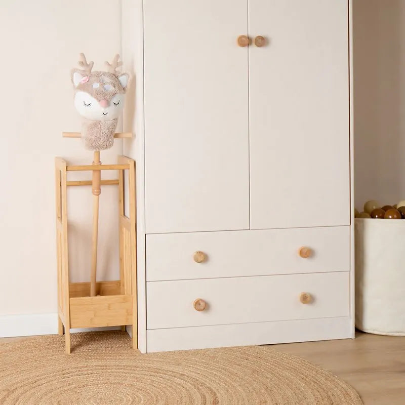 Bieco Spielwaren Steckentier Reh Ella mit Holzrädern