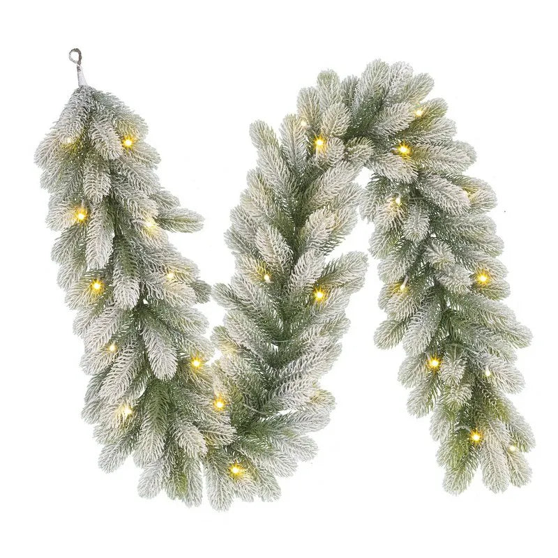Black Box Trees Weihnachtsgirlande Beschneite LED