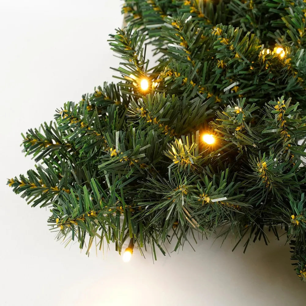 Black Box Trees Sternförmiger LED-Weihnachtskranz