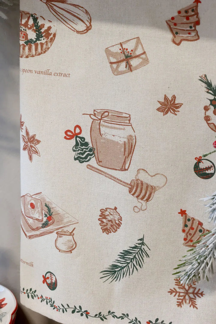 Chic Antique Geschirrtuch Aix Weihnachtsbackmotiv