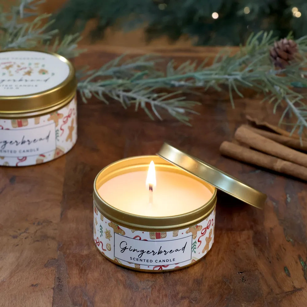 Chic Antique Duftkerze in Zinndose Gingerbread