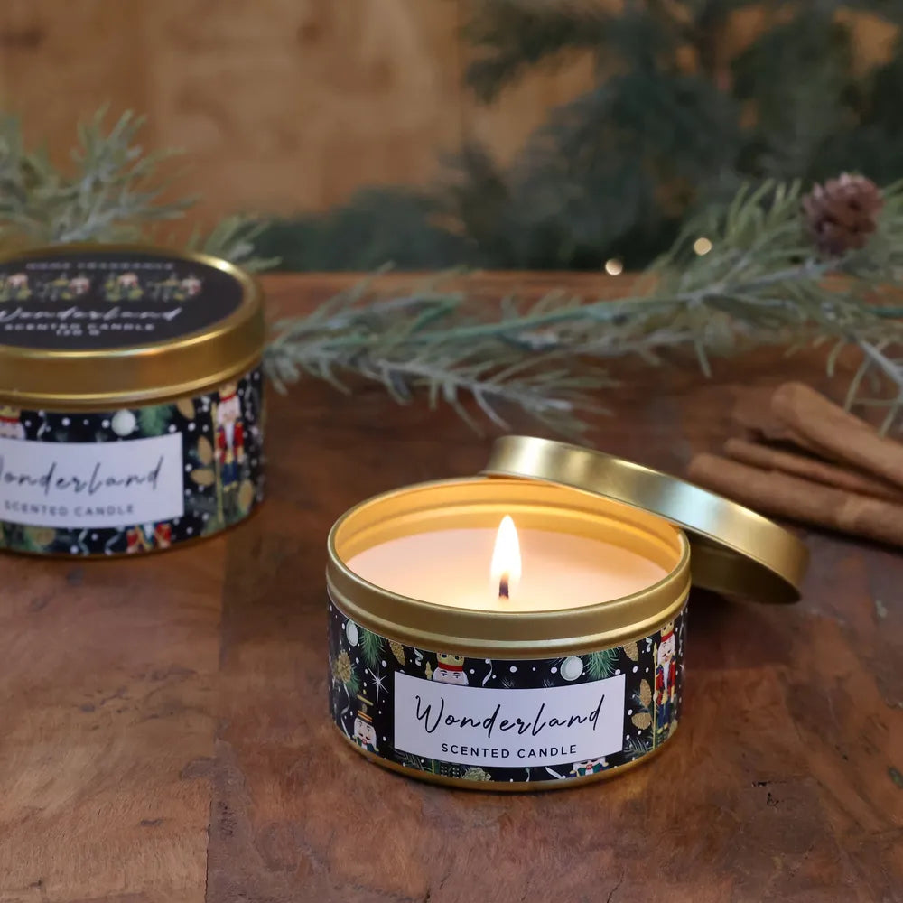 Chic Antique Duftkerze in Metalldose Wonderland