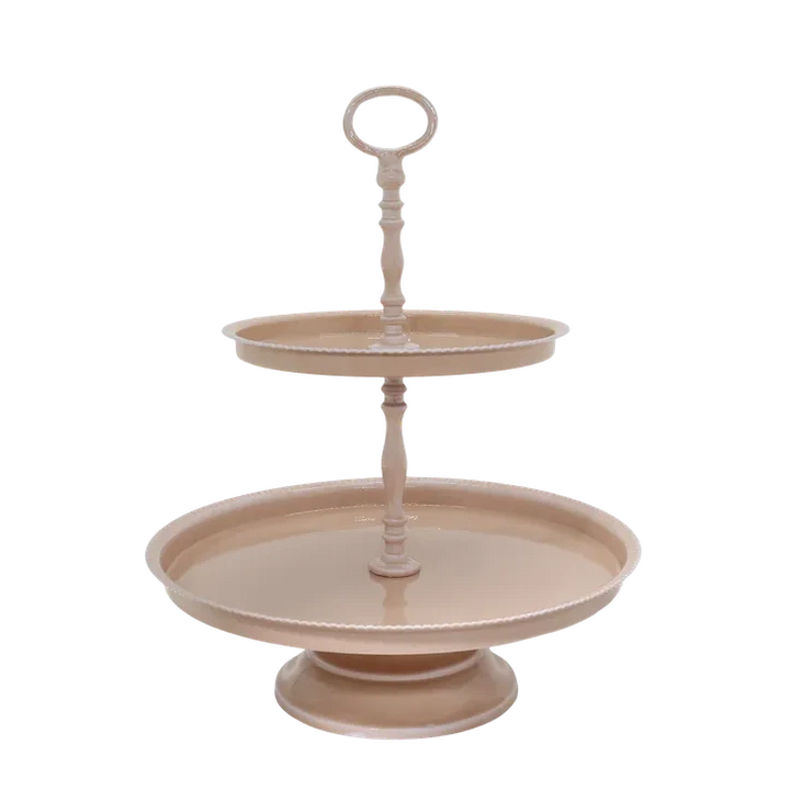 Chic Antique - Etagere mit 2 Schüsseln