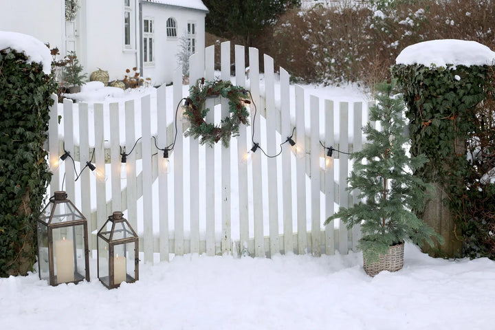 Chic Antique Tannenbaum Künstlicher Fleur Weidenkorb