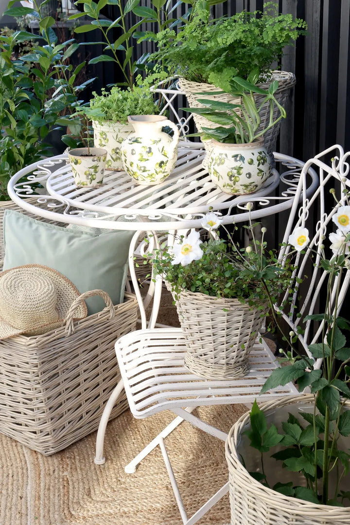 Chic Antique - Weiden-Pflanzkorb