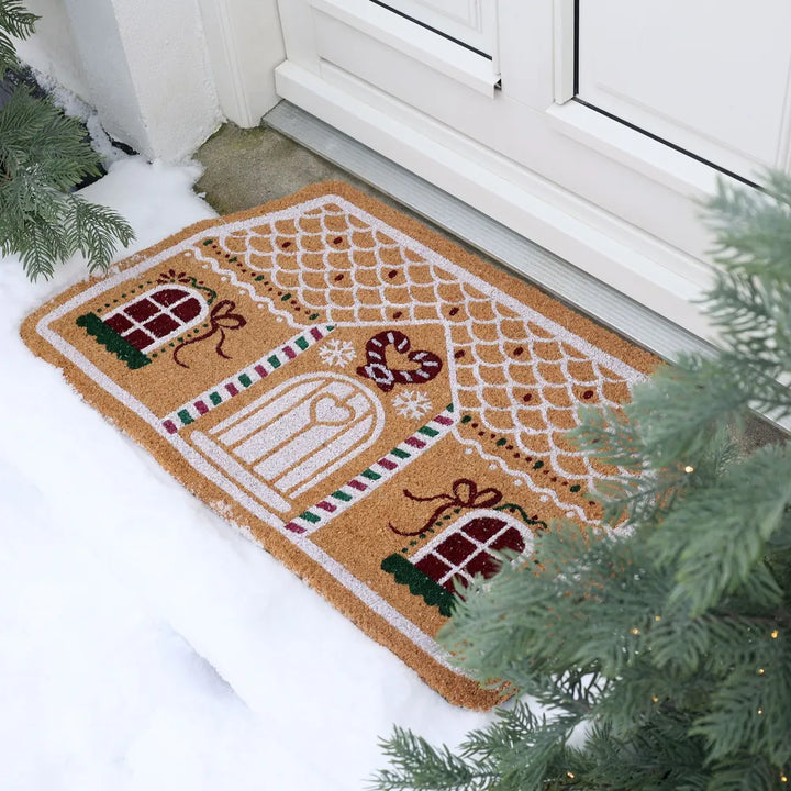 Chic Antique Kokos-Fußmatte Weihnachtshaus