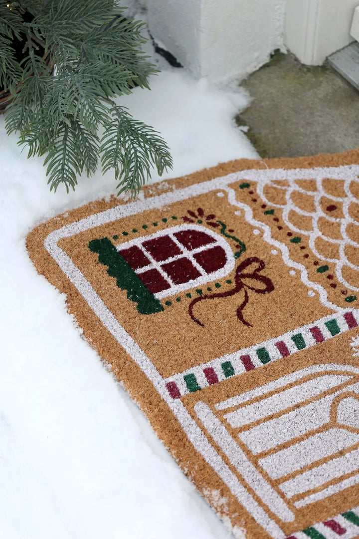 Chic Antique Kokos-Fußmatte Weihnachtshaus