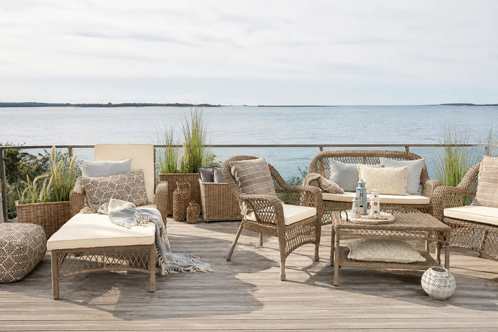 Chic Antique - Gartenliege Natur
