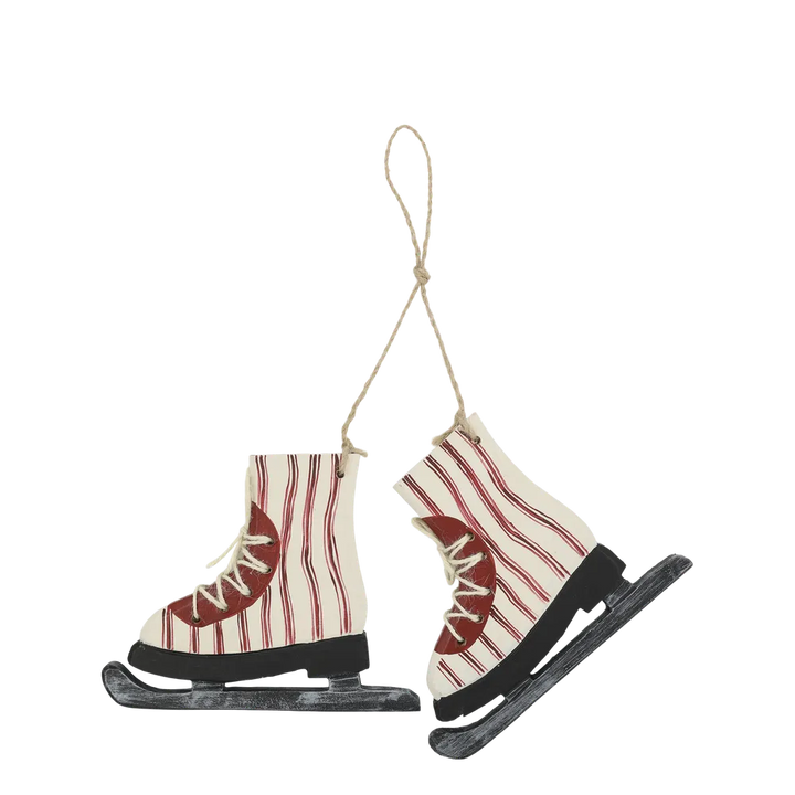 Chic Antique Weihnachtsanhänger Vintage Kiefernholz