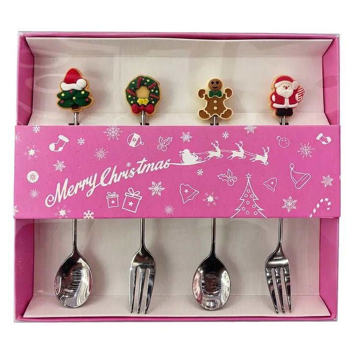 Clayre &amp; Eef. Besteck Dessertbesteck Set Silber