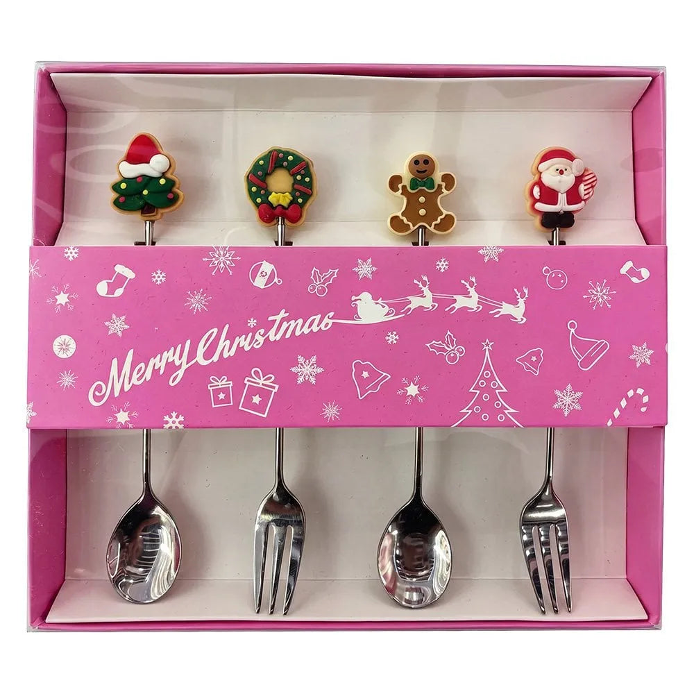 Clayre &amp; Eef. Besteck Dessertbesteck Set Silber