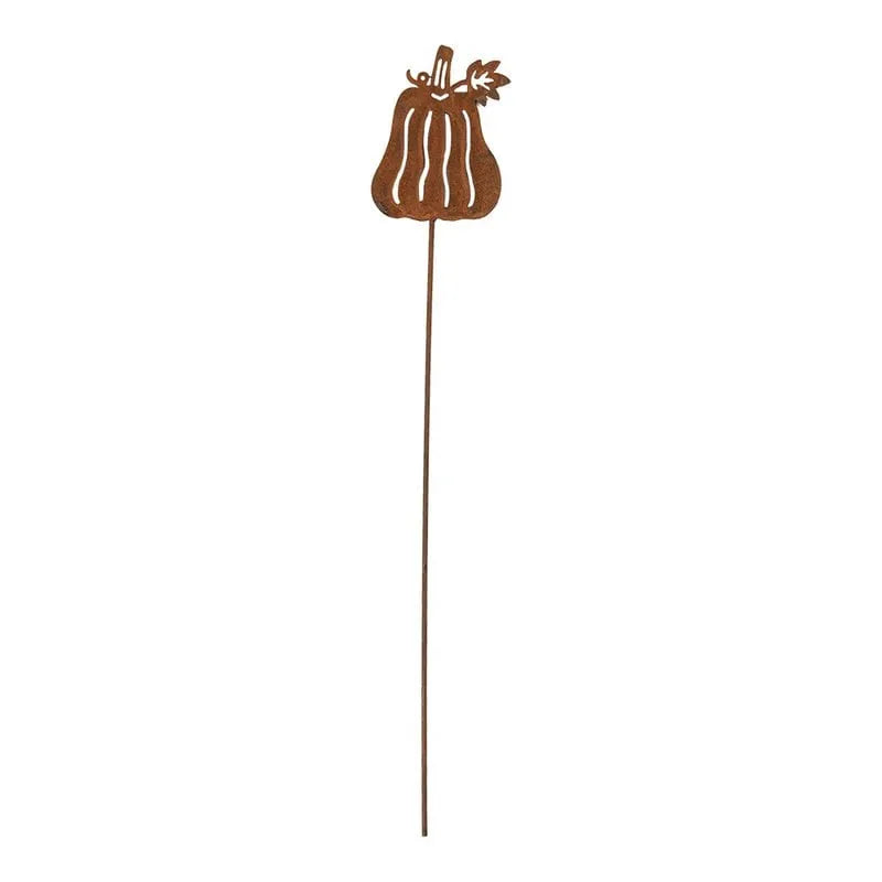 Clayre & Eef. Topfstecker Gartenstecker Kürbis 40 cm