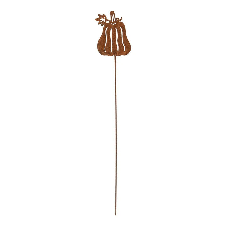 Clayre &amp; Eef. Topfstecker Gartenstecker Kürbis 40 cm