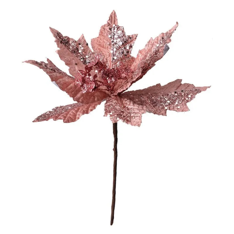 Clayre & Eef. Kunstblume Künstlicher Weihnachtsstern