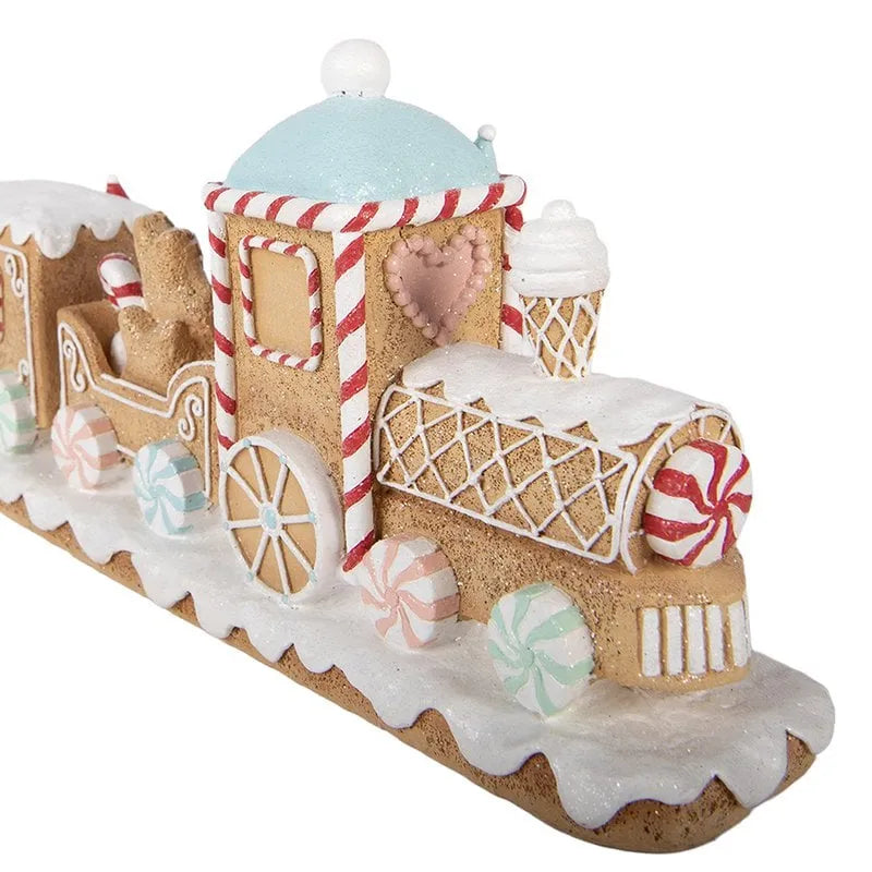 Clayre &amp; Eef. Weihnachtsaufsteller Dekorativer Zug