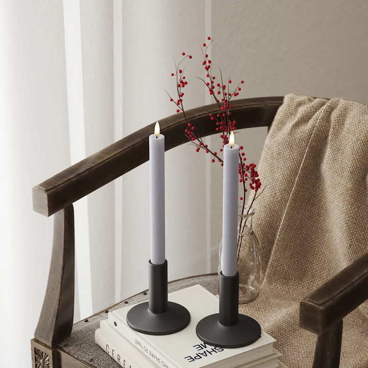 Deluxe Homeart LED Kerze Stabkerzen Set Real 2,0 cm