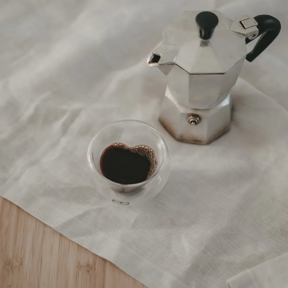 Eulenschnitt Trinkglas Doppelwandiges Espressoglas