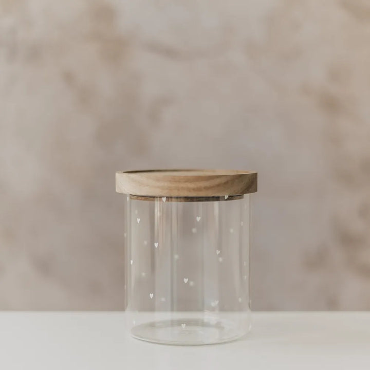 Eulenschnitt Aufbewahrungsglas Vorratsglas 13 cm