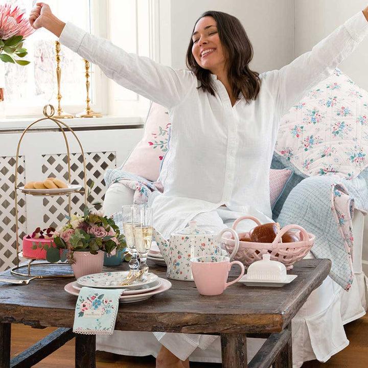 GreenGate - Adelena Teekanne white