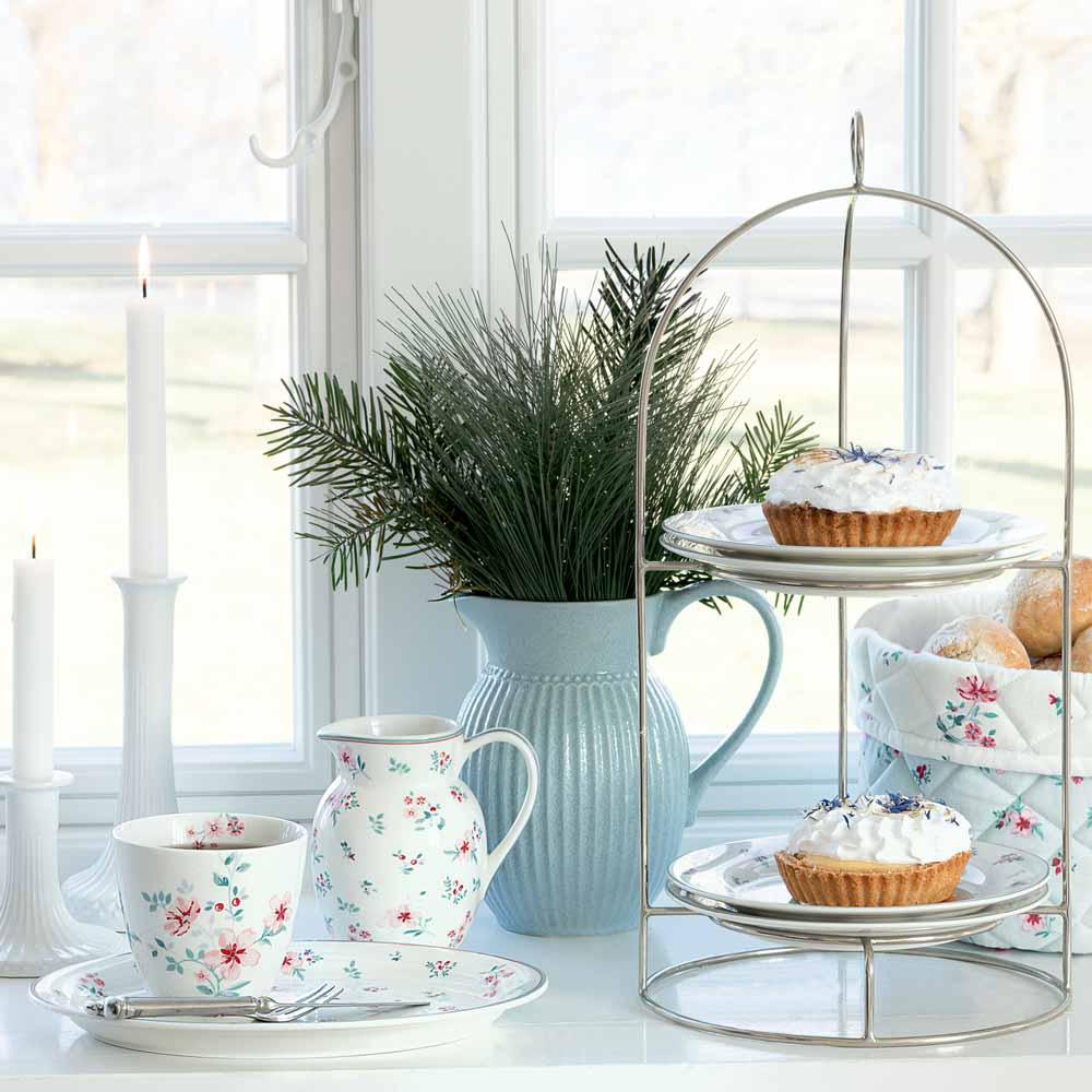 GreenGate - Julani Stoffserviette White