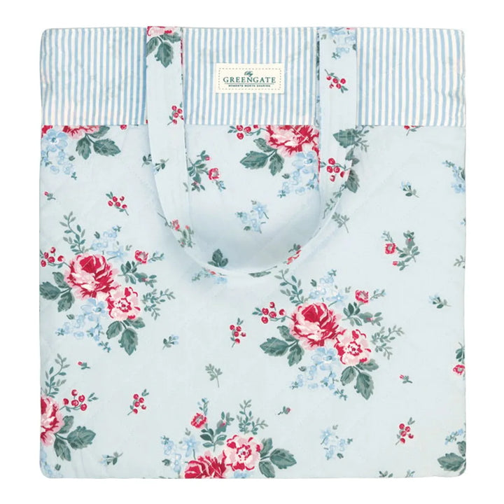 GreenGate - Erica Gesteppte Tasche hellblau