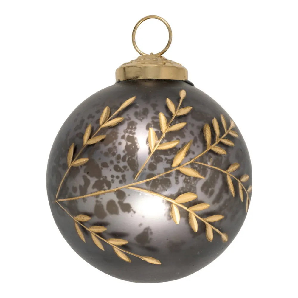GreenGate - Glaskugel Ast gold antikbraun
