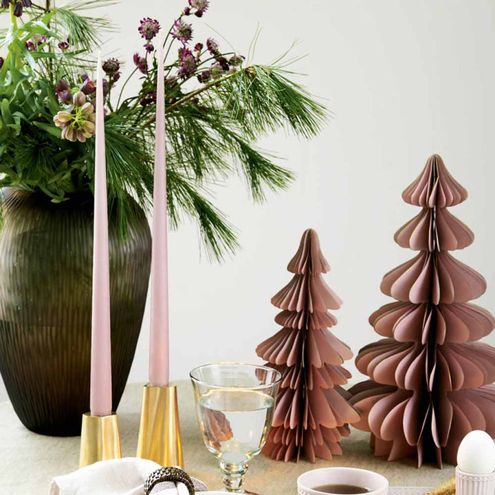 GreenGate - Weihnachtsbaum Papier dusty rose