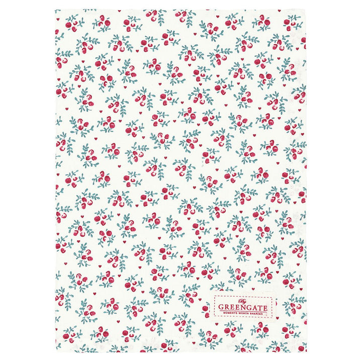GreenGate - Belia Geschirrtuch White