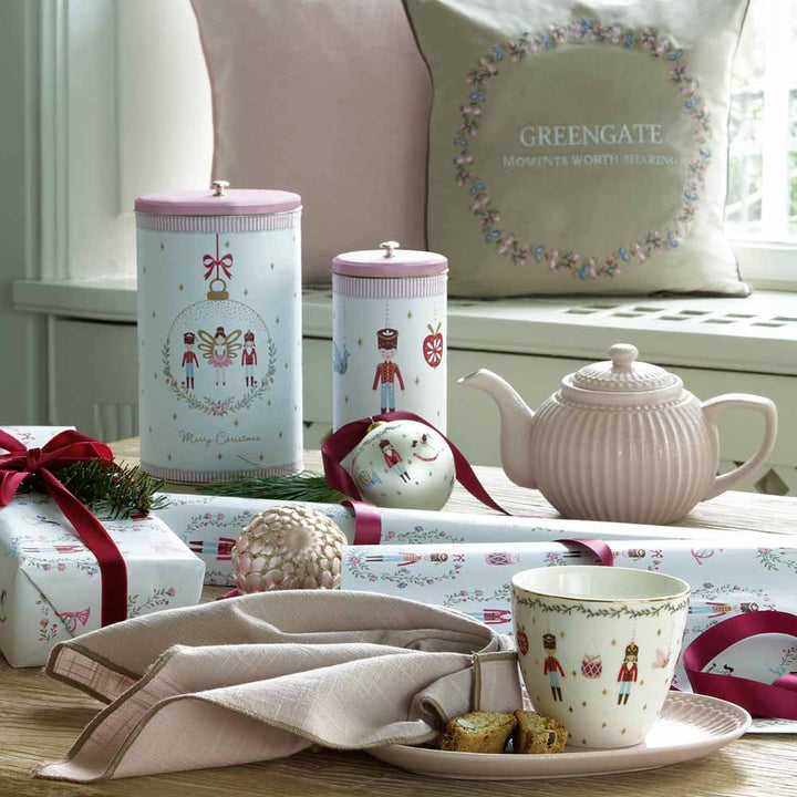 GreenGate - Cindarella runde Metalldosen white 2er-Set