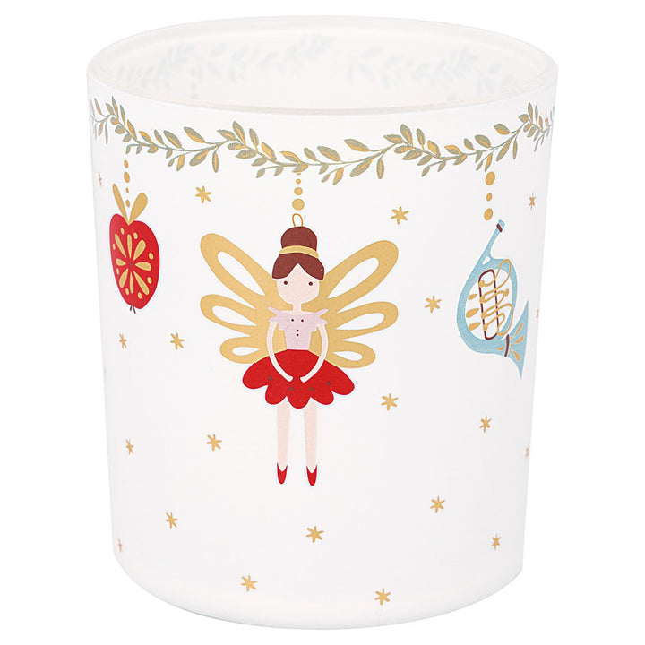 GreenGate - Cindarella Kerzenhalter Xmas klein White