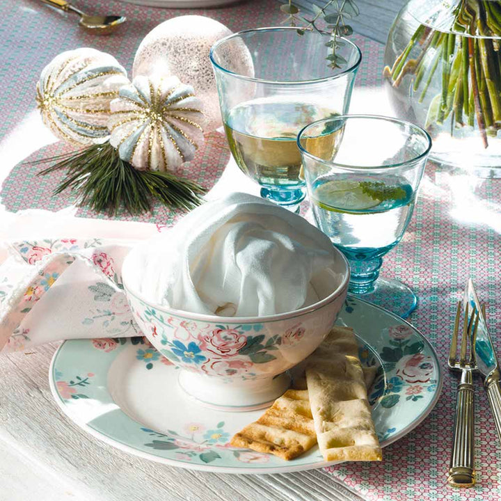 GreenGate - Inge-Marie Stoffserviette mit Spitze pale pink